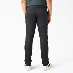 FLEX Skinny Fit Double Knee Work Pants For Men | Dickies