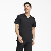 Men's EDS Signature V-Neck Scrub Top For Men|Scrubs | Dickies