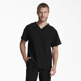 Men's EDS Essentials Tuckable V-Neck Scrub Top For Men|Scrubs | Dickies