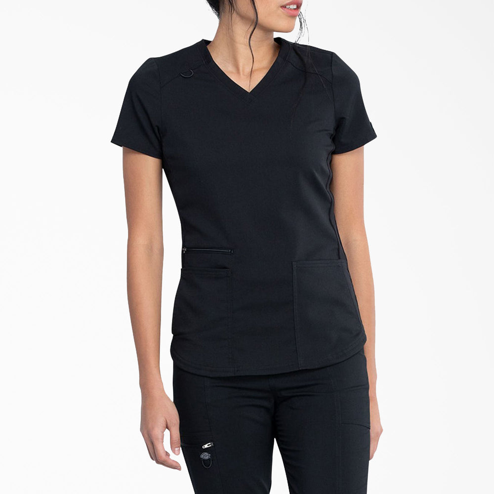 Women's Balance V-Neck Scrub Top For Women|Scrubs | Dickies