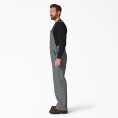 Hickory Stripe Bib Overalls For Men|Women | Dickies
