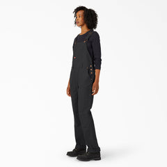 Women's Straight Fit Duck Double Front Bib Overalls For Women | Dickies