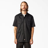 FLEX Relaxed Fit Short Sleeve Work Shirt For Men | Dickies