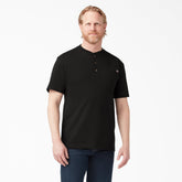 Heavyweight Short Sleeve Henley T-Shirt For Men | Dickies
