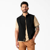 Duck Canvas High Pile Fleece Lined Vest For Men | Dickies