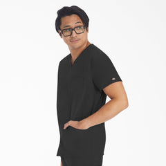 Men's EDS NXT V-Neck Scrub Top For Men|Scrubs | Dickies