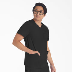 Men's EDS NXT V-Neck Scrub Top For Men|Scrubs | Dickies