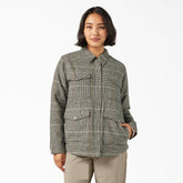 Women’s Fleece Lined Flannel Chore Coat For Women | Dickies