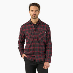 Long Sleeve Flannel Work Shirt For Men|Sale | Dickies