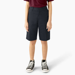 Girls' Classic Fit Bermuda Shorts, 4-20 For Kids | Dickies
