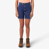 Women’s Relaxed Fit Denim Carpenter Shorts, 7" For Women | Dickies