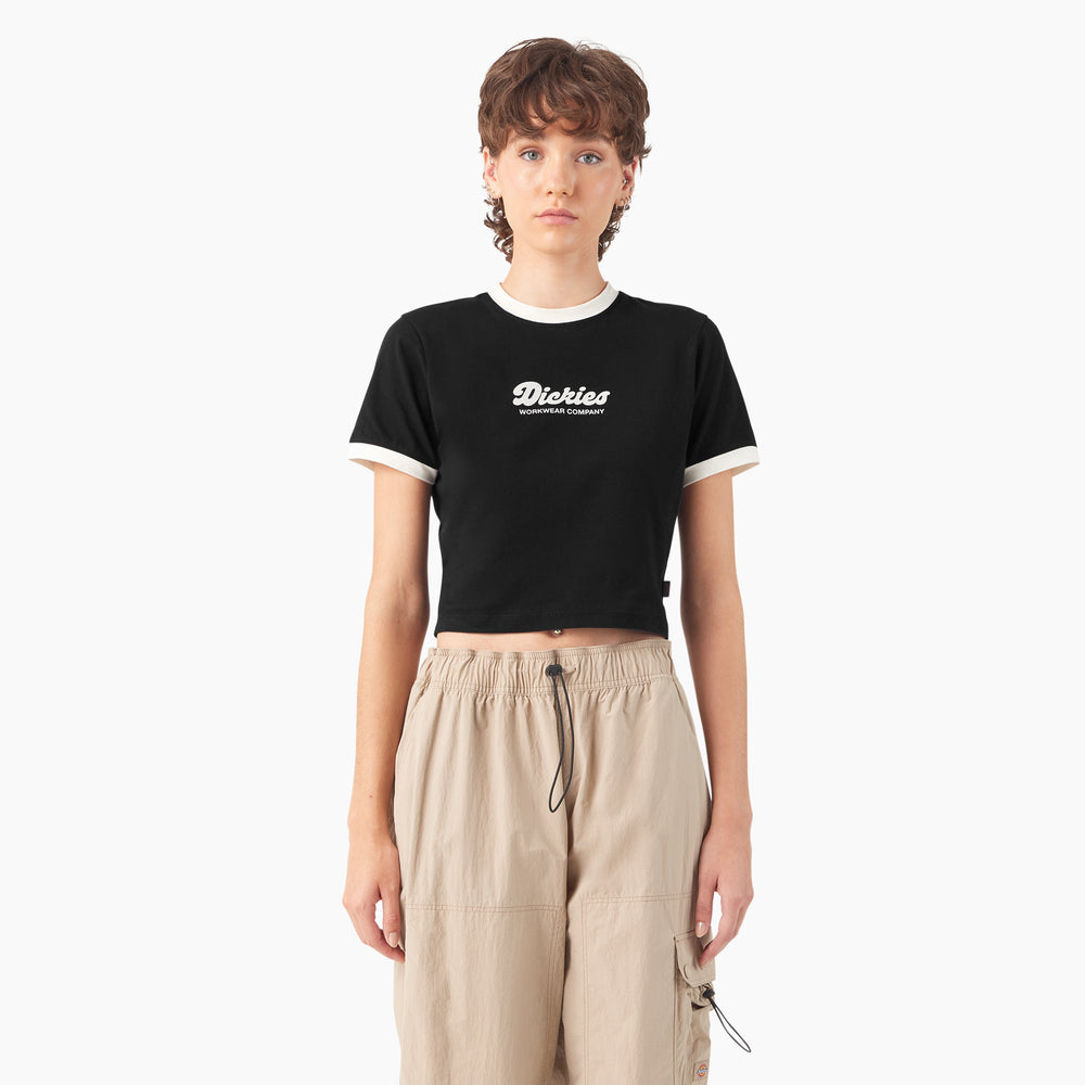 Women’s Lewistown Cropped Ringer T-Shirt For Women|Sale | Dickies