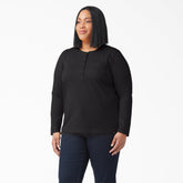 Women's Plus Heavyweight Henley For Women | Dickies