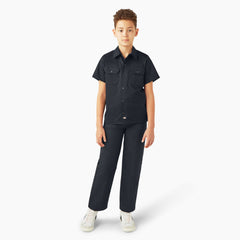 Kids’ Short Sleeve Work Shirt For Men|Women|Kids | Dickies