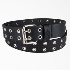 Women's Leather Double Grommet Belt For Men|Women | Dickies