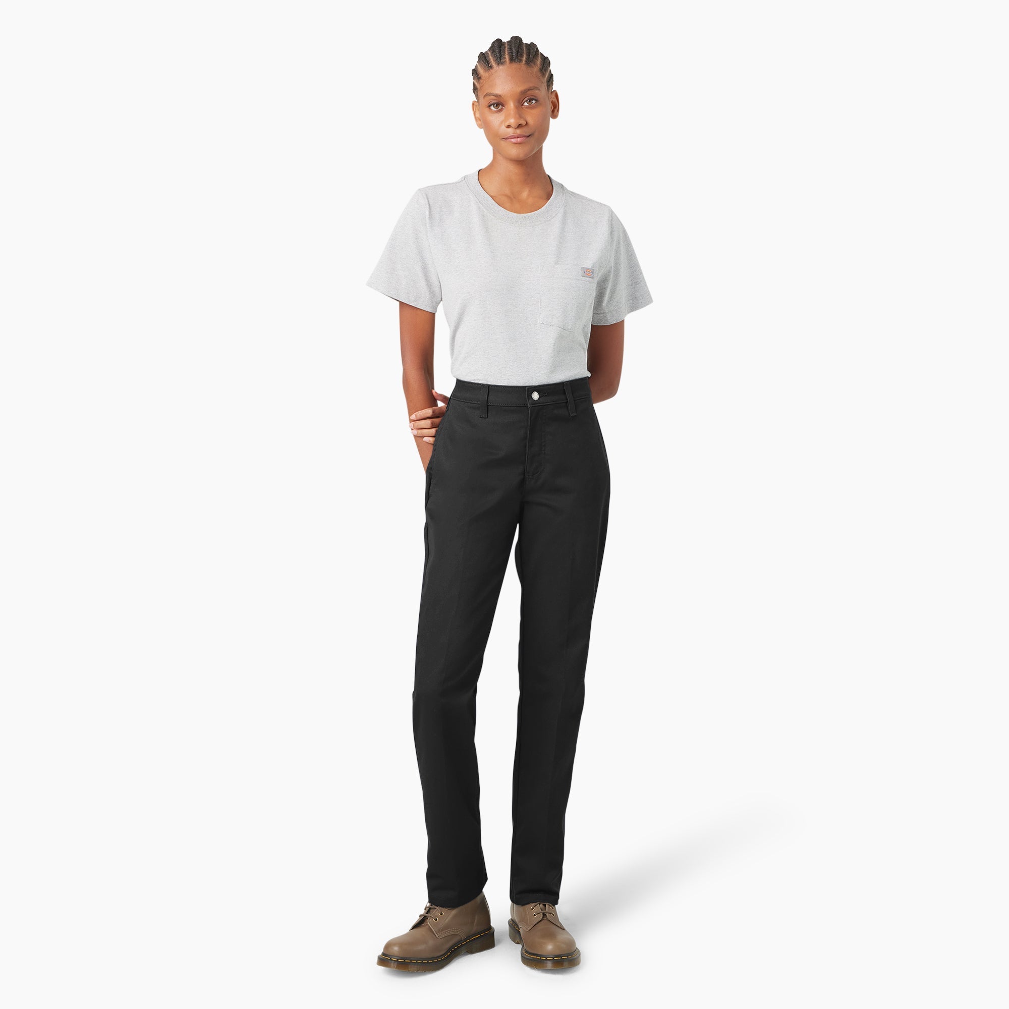 Women's Super Flex Straight Leg Work Pants For Women | Dickies