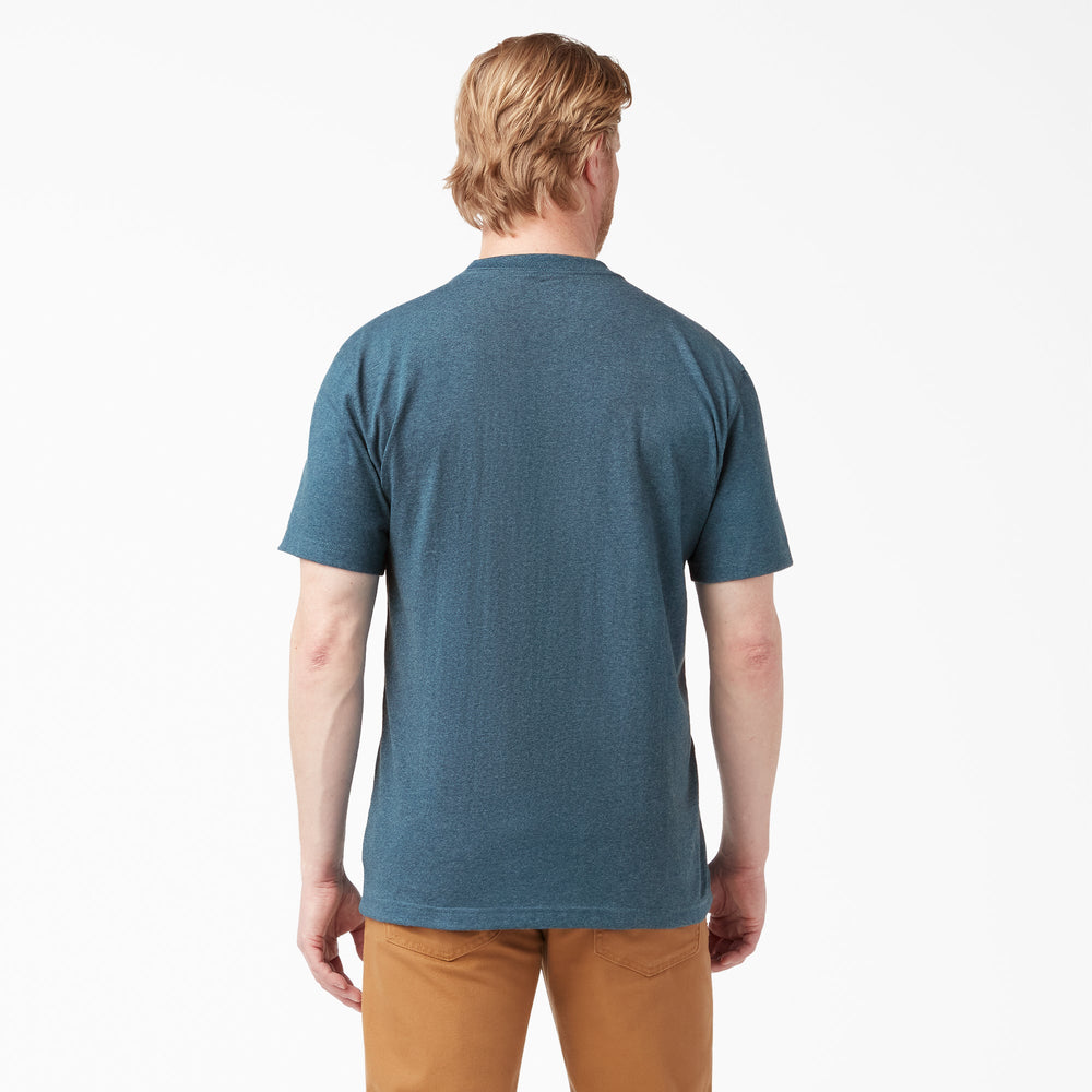 Heavyweight Heathered Short Sleeve Pocket T-Shirt For Men | Dickies
