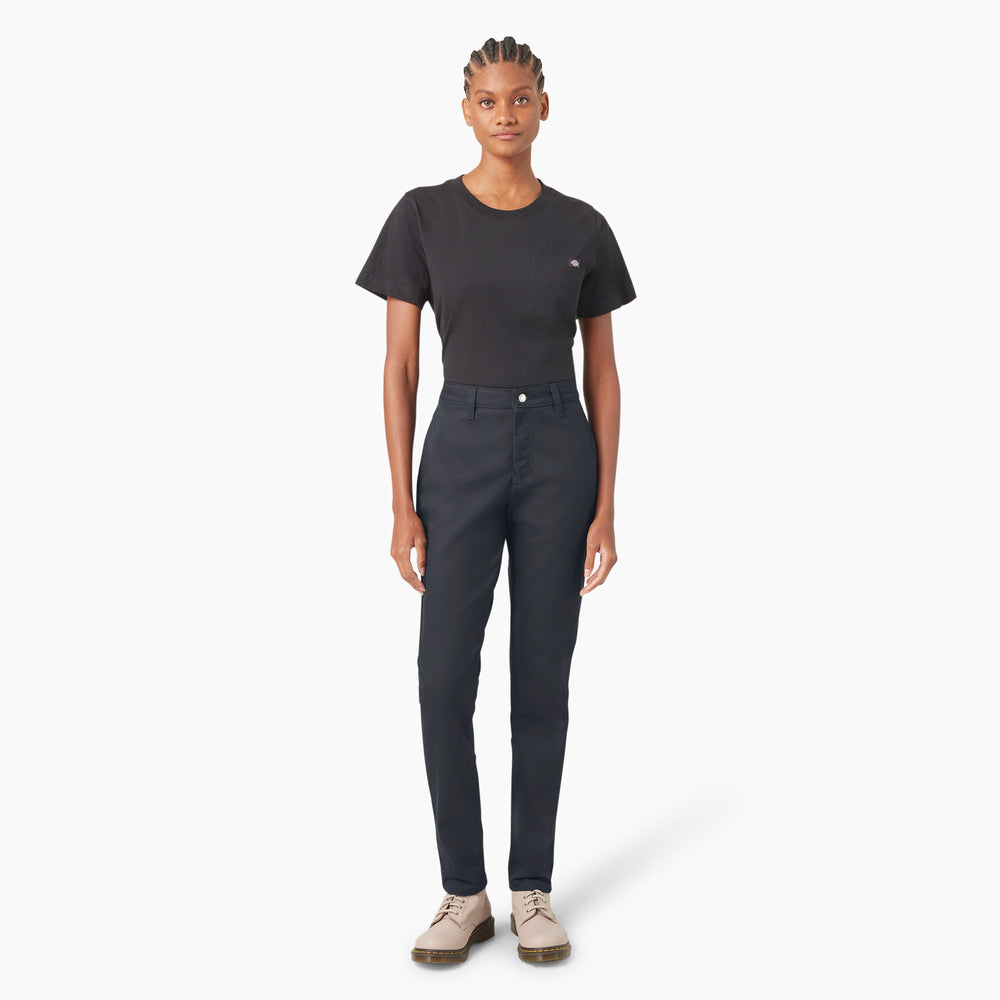Women's Super Flex Skinny Leg Work Pants For Women | Dickies