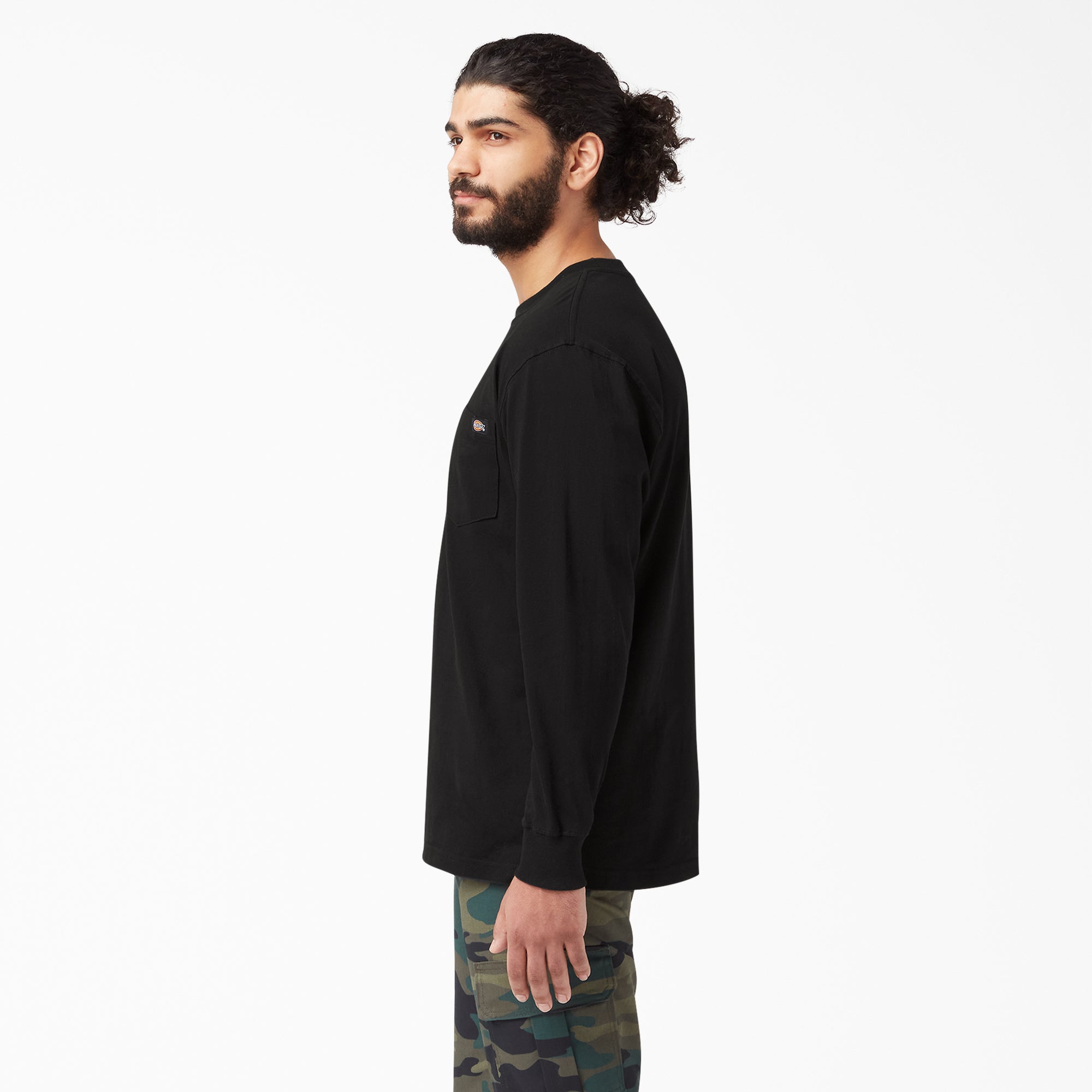 Heavyweight Long Sleeve Pocket T-Shirt For Men | Dickies