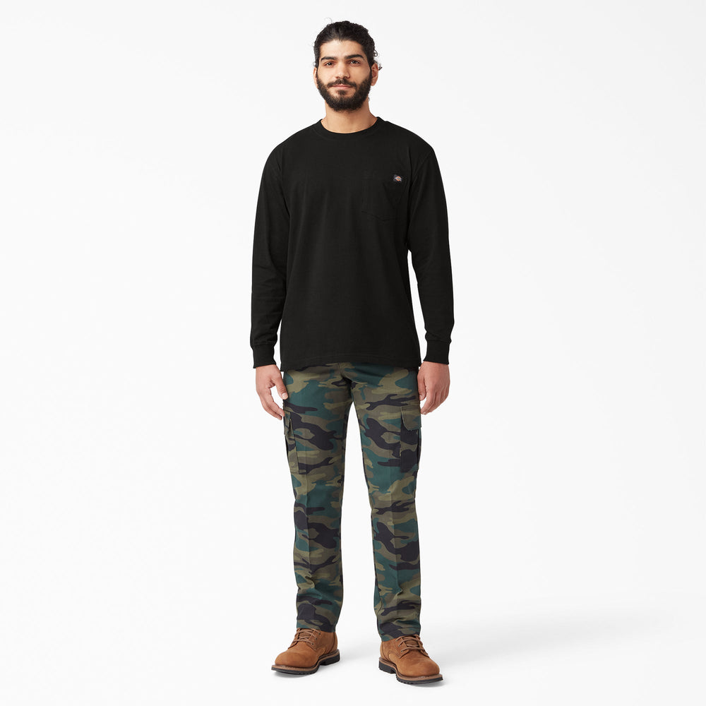 Heavyweight Long Sleeve Pocket T-Shirt For Men | Dickies