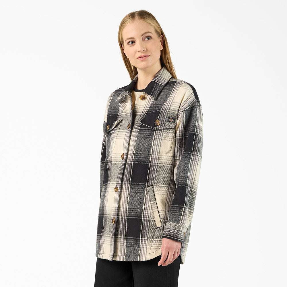 Women's Flannel Shacket For Sale | Dickies