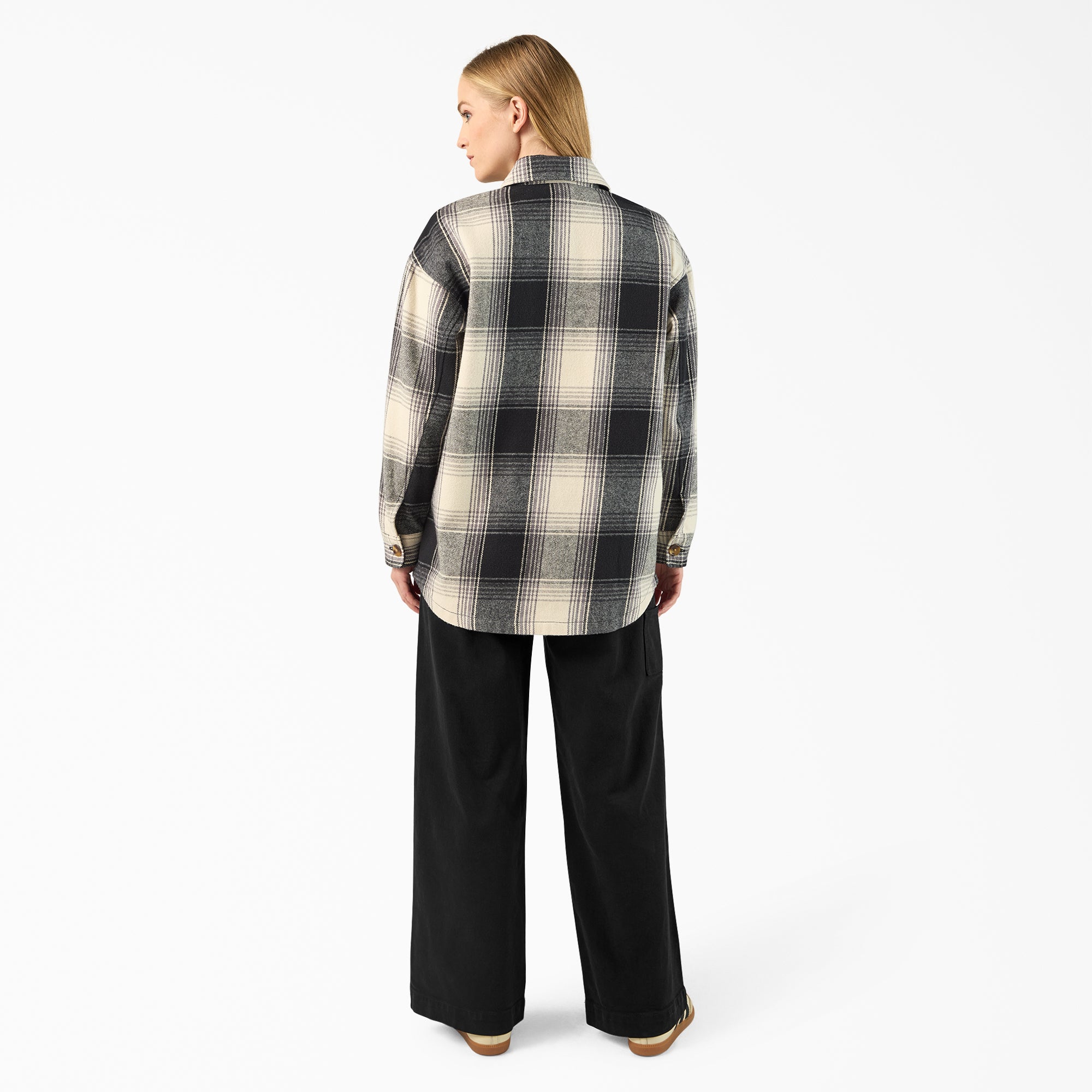 Women's Flannel Shacket For Sale | Dickies