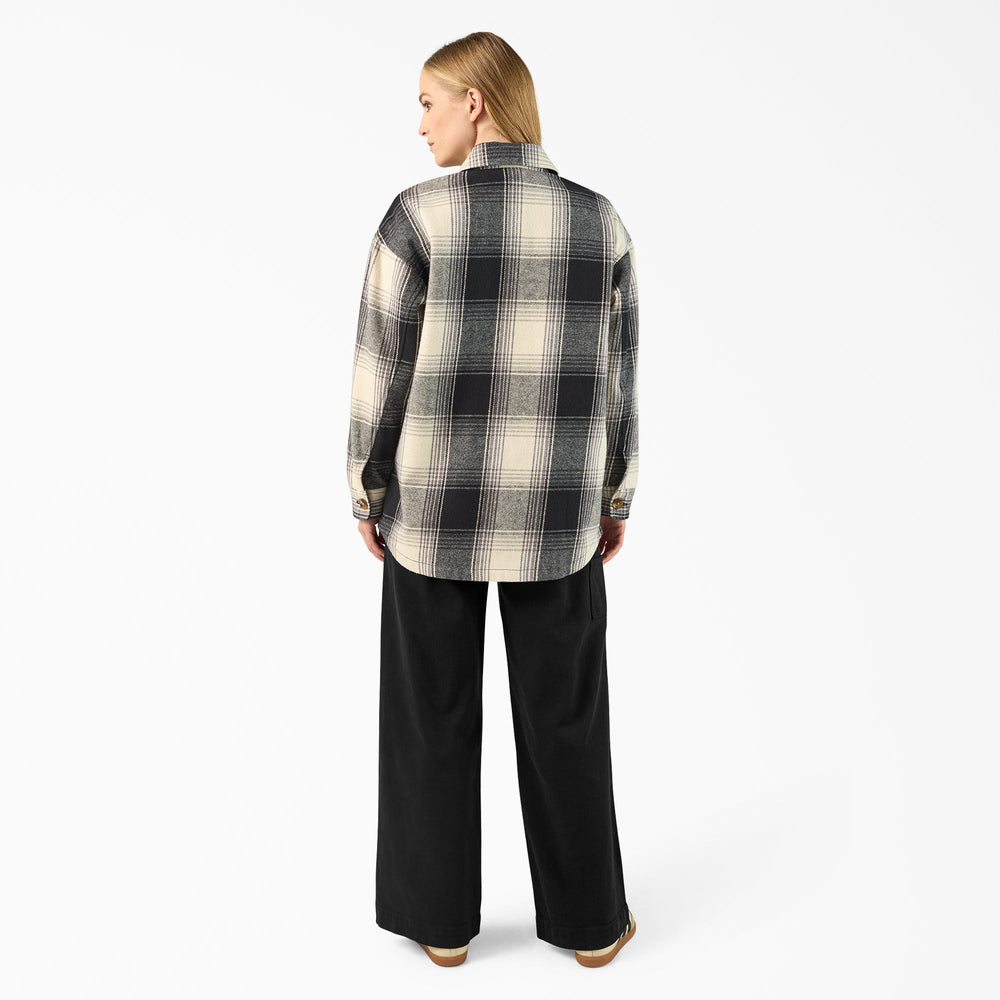Women's Flannel Shacket For Sale | Dickies