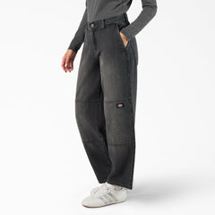 Women’s Loose Fit Double Knee Jeans For Women | Dickies