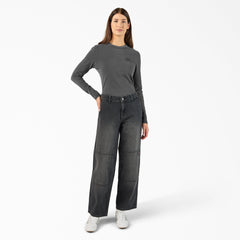 Women’s Loose Fit Double Knee Jeans For Women | Dickies