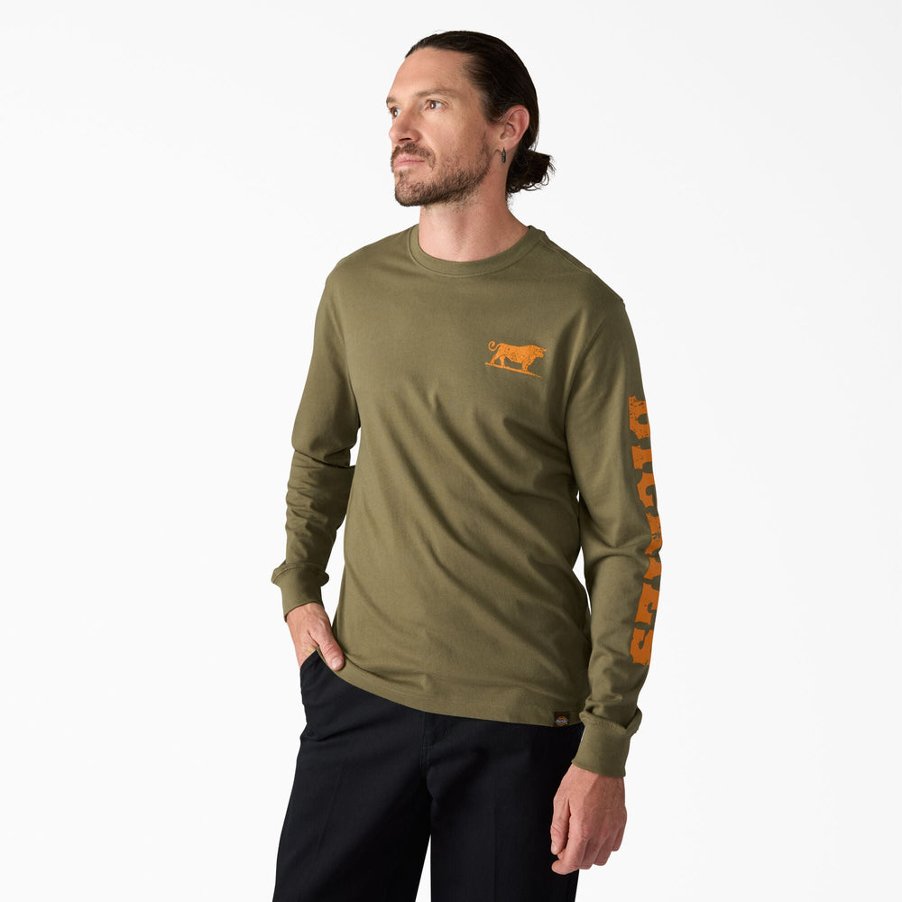 Headstrong Long Sleeve Graphic T-Shirt For Sale | Dickies