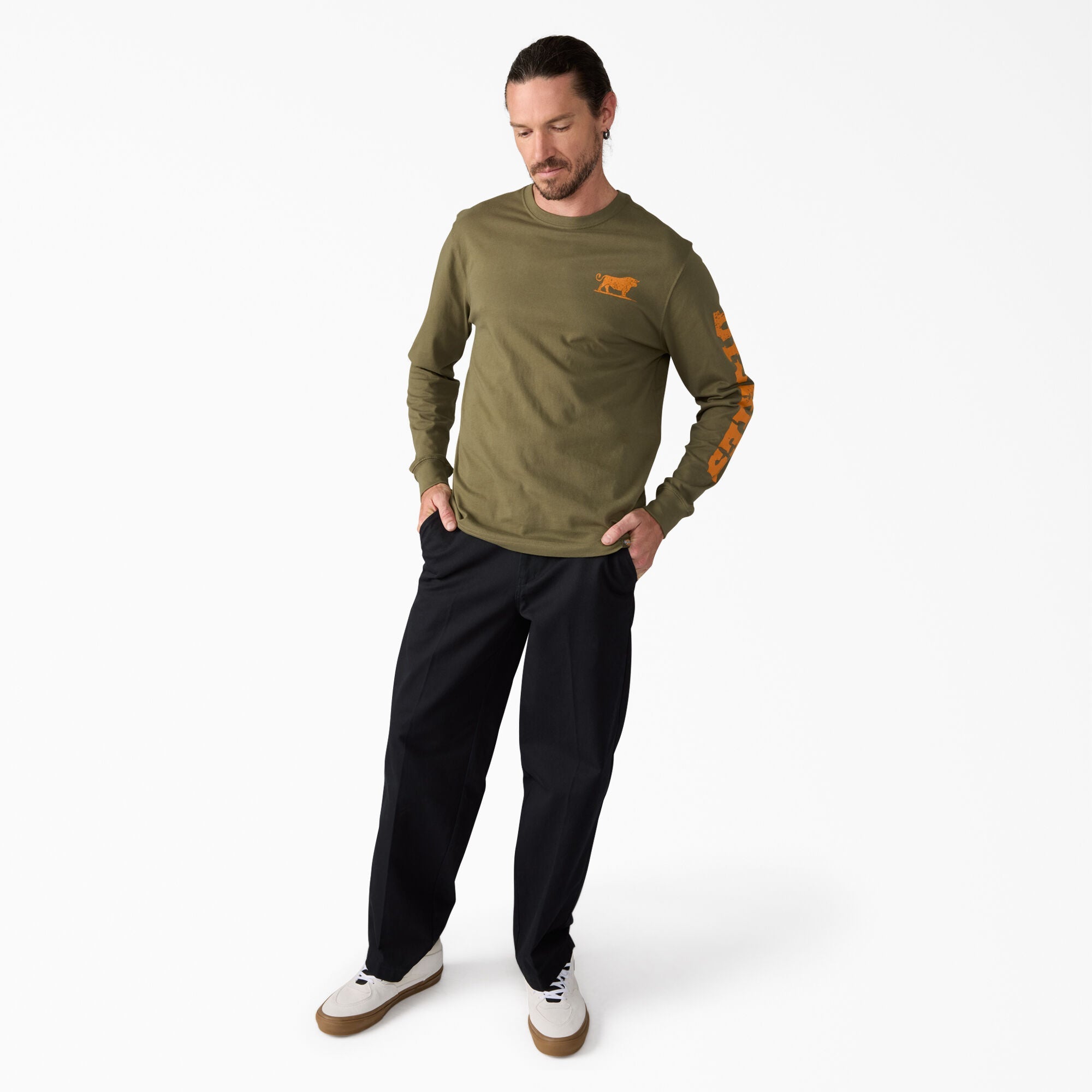 Headstrong Long Sleeve Graphic T-Shirt For Sale | Dickies
