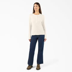 Women’s Crewneck Henley Shirt For Women | Dickies