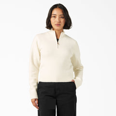 Women’s Ruston Quarter Zip Sweater For Women | Dickies