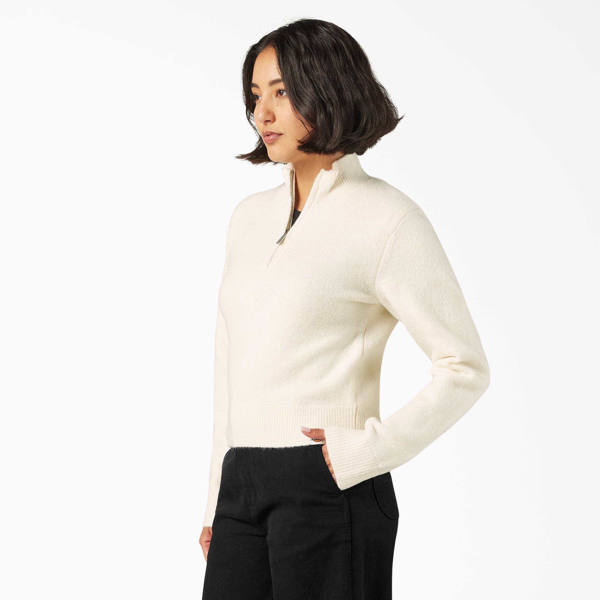 Women’s Ruston Quarter Zip Sweater For Women | Dickies