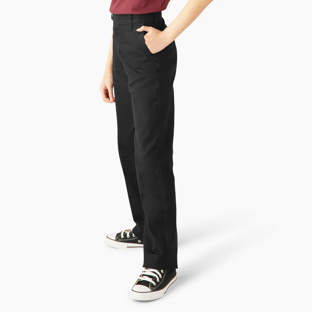 Girls' Slim Fit Pants, 4-20 For Kids | Dickies
