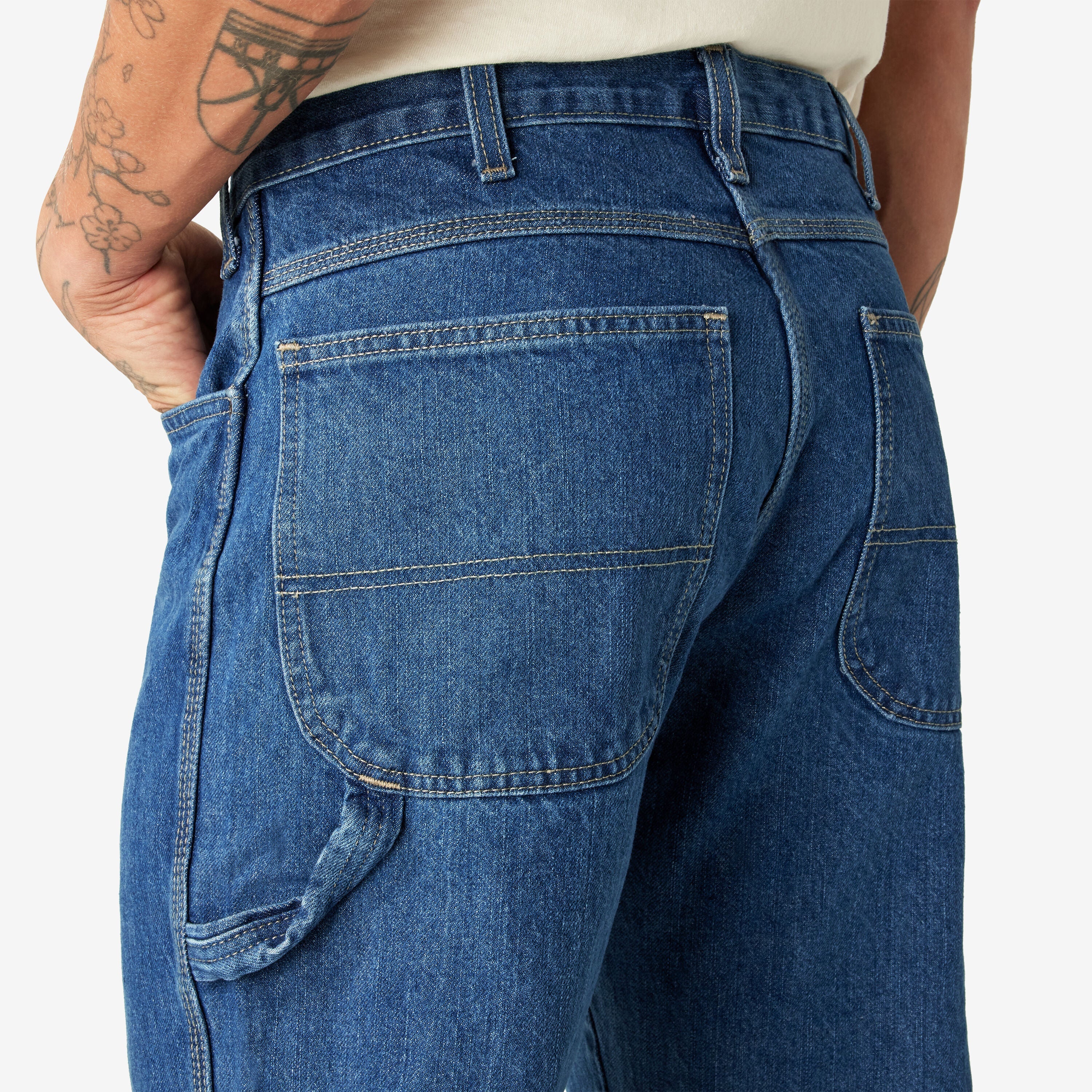 Relaxed Fit Heavyweight Carpenter Jeans For Men | Dickies