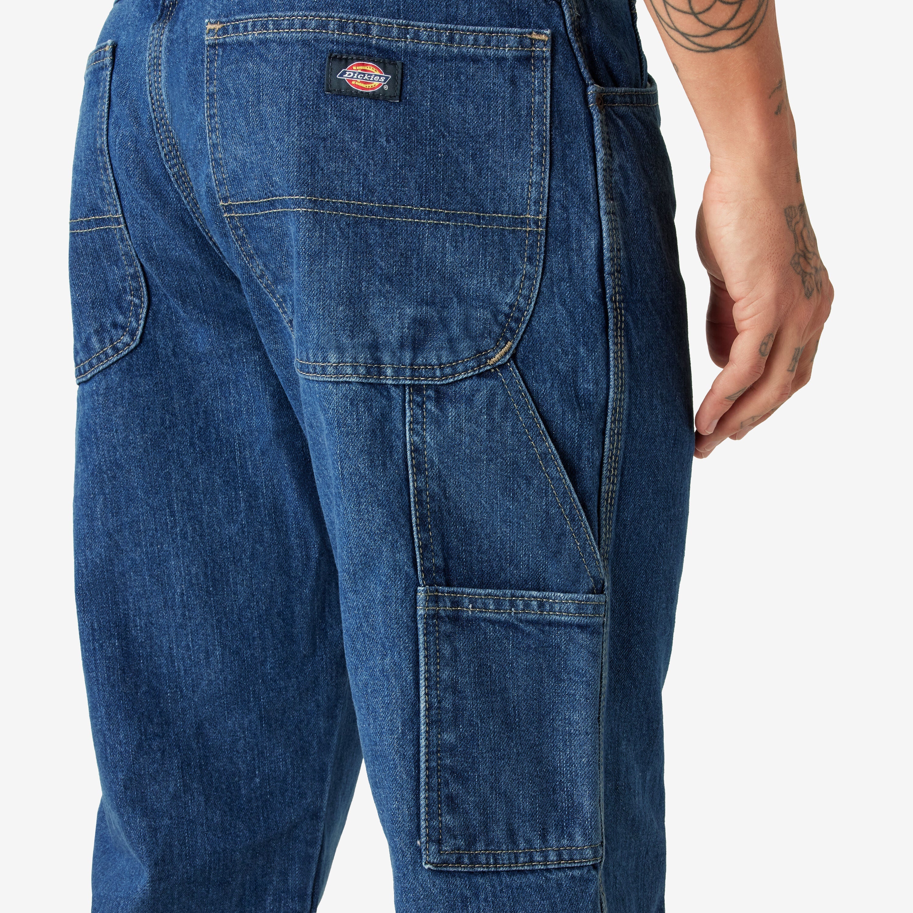 Relaxed Fit Heavyweight Carpenter Jeans For Men | Dickies