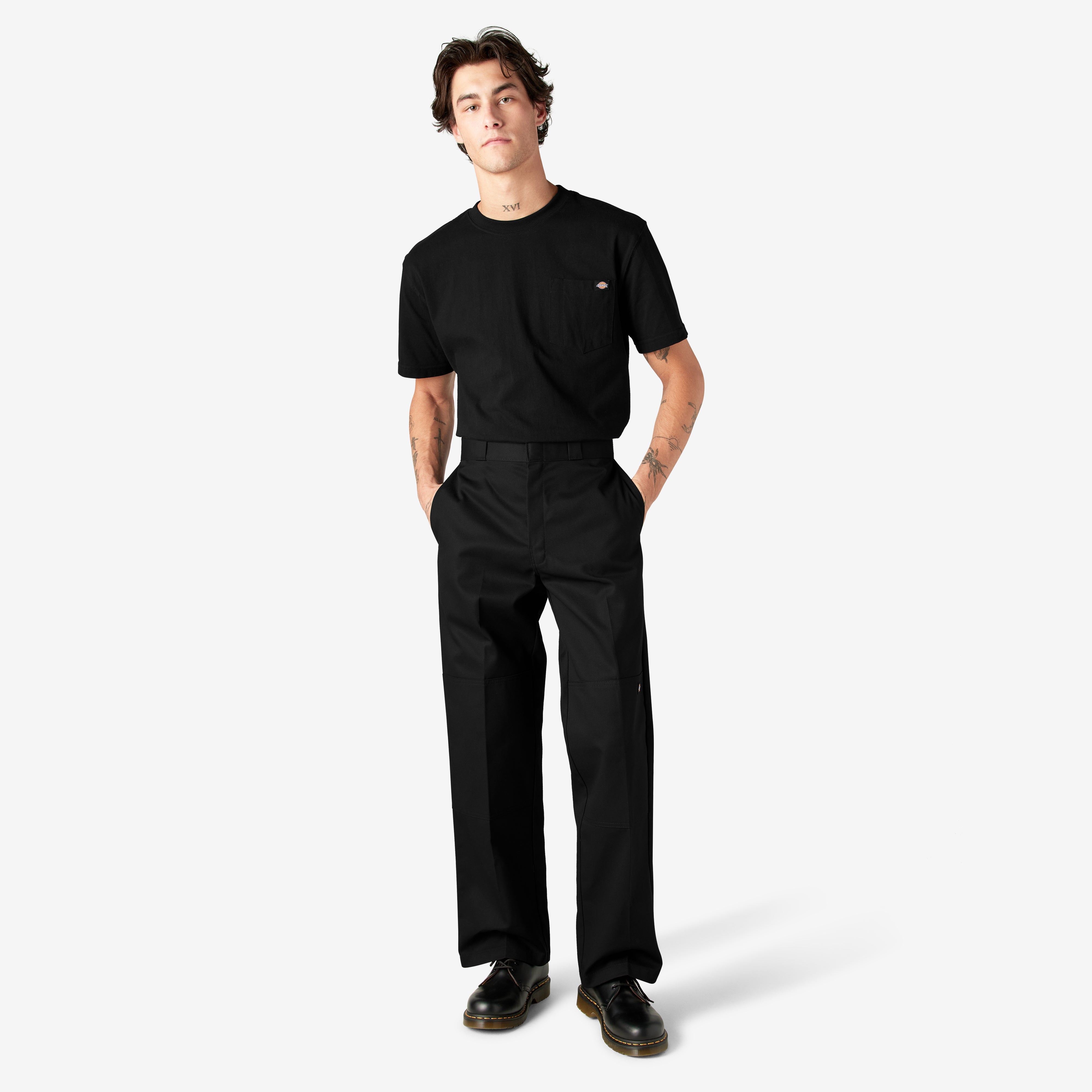 Loose Fit Double Knee Work Pants For Men | Dickies