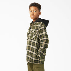 Boys’ Flannel Shirt Jacket For Kids | Dickies