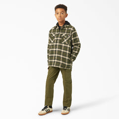 Boys’ Flannel Shirt Jacket For Kids | Dickies