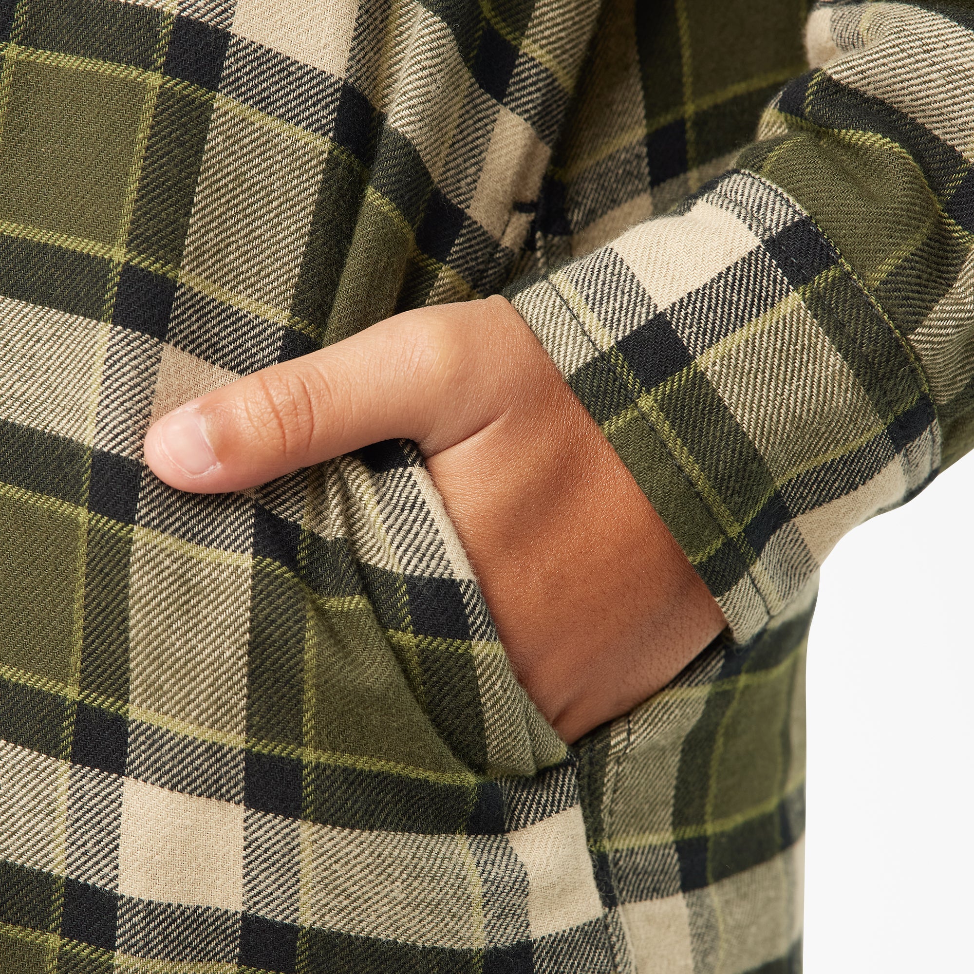 Boys’ Flannel Shirt Jacket For Kids | Dickies