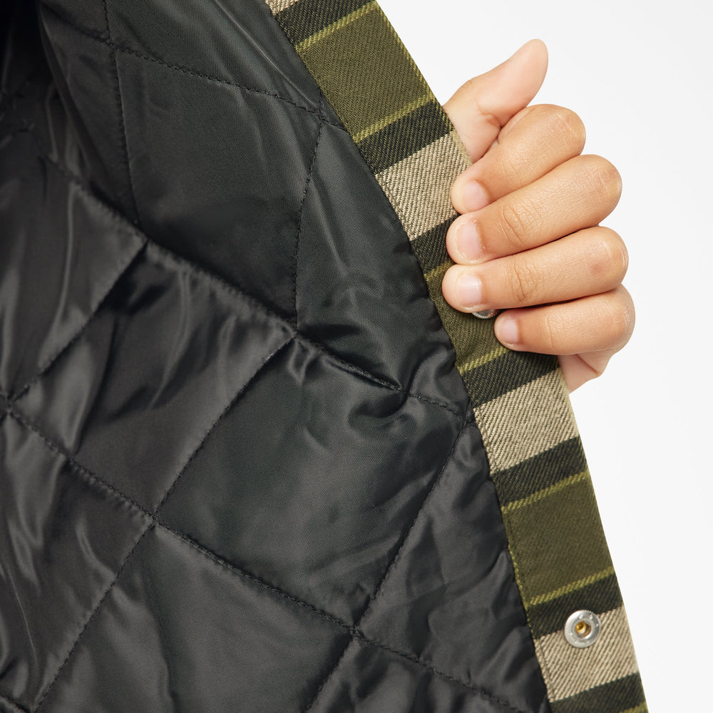Boys’ Flannel Shirt Jacket For Kids | Dickies