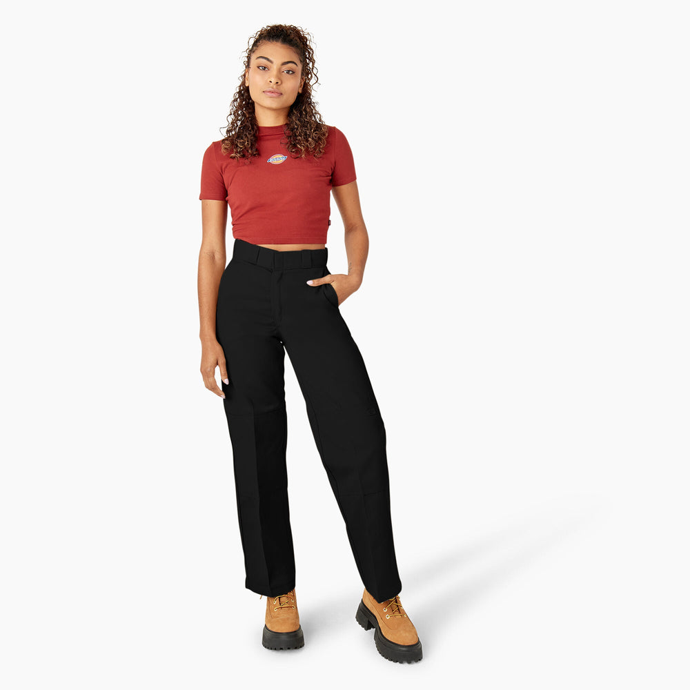 Women’s Loose Fit Double Knee Work Pants For Women | Dickies
