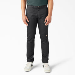 FLEX Skinny Fit Double Knee Work Pants For Men | Dickies