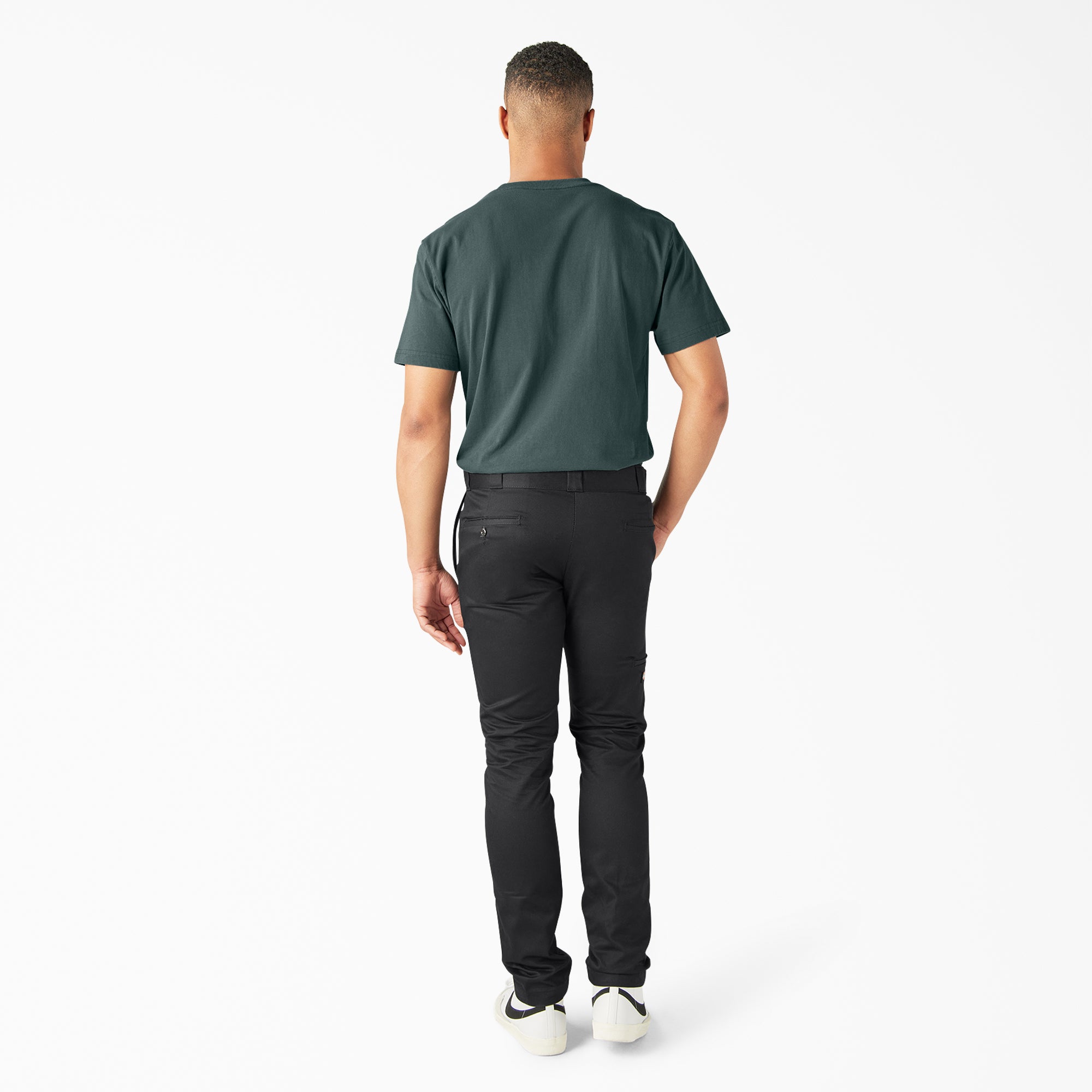 FLEX Skinny Fit Double Knee Work Pants For Men | Dickies