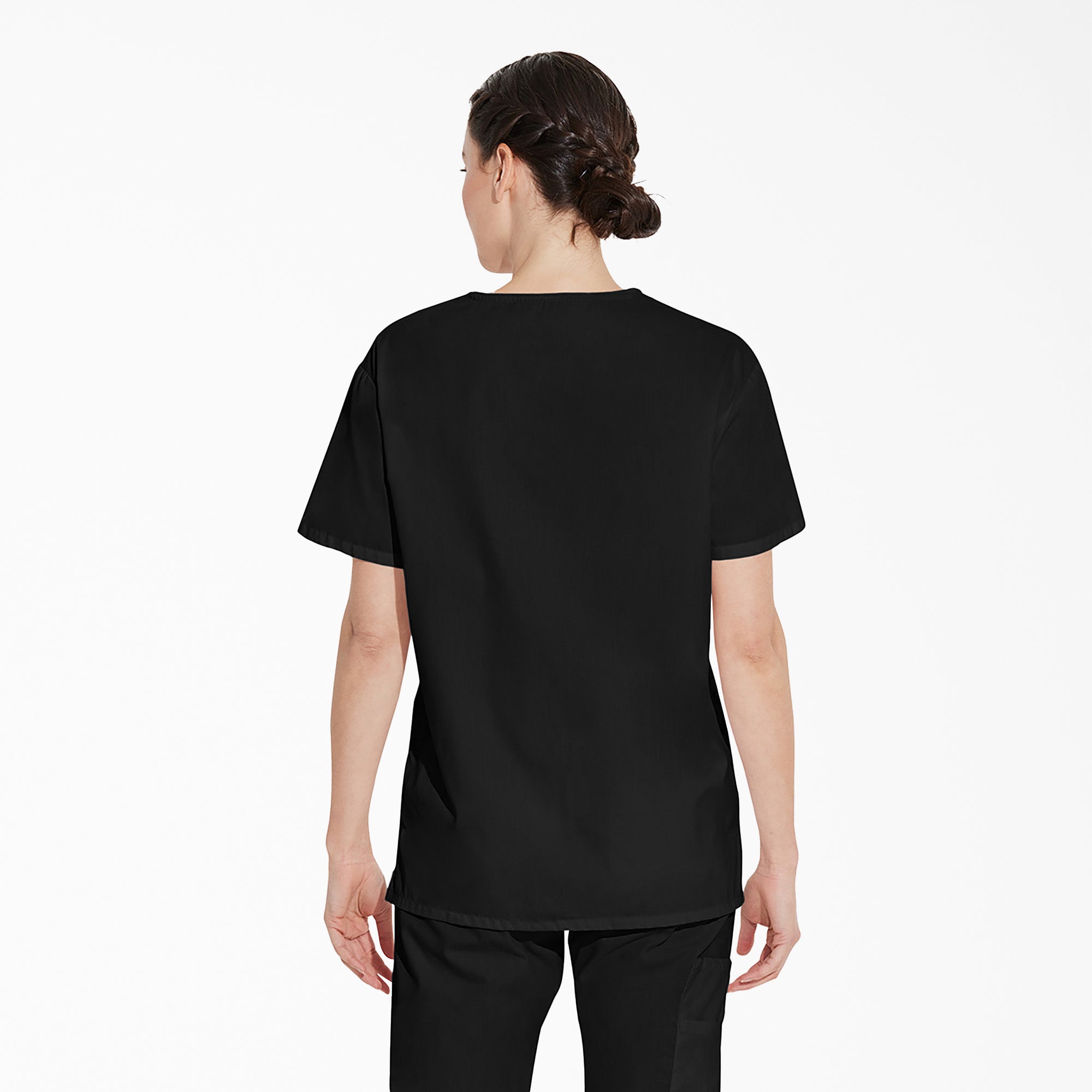 Unisex EDS Signature V-Neck Scrub Top For Men|Scrubs|Women | Dickies