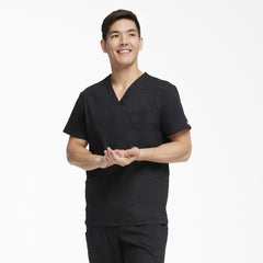 Men's EDS Signature V-Neck Scrub Top For Men|Scrubs | Dickies