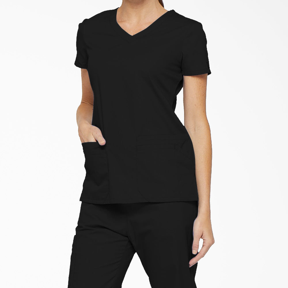 Women's EDS Signature V-Neck Scrub Top For Women|Scrubs | Dickies