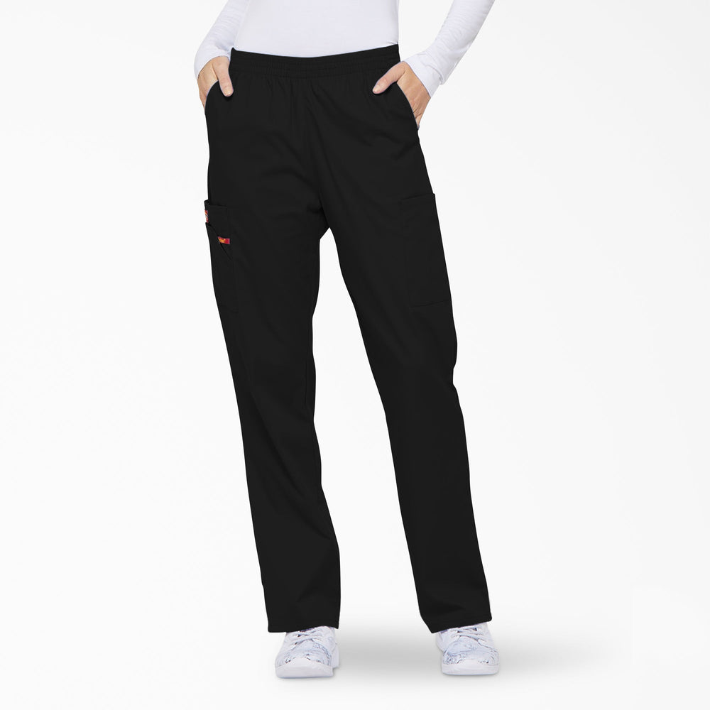 Women's EDS Signature Cargo Scrub Pants For Women|Scrubs | Dickies