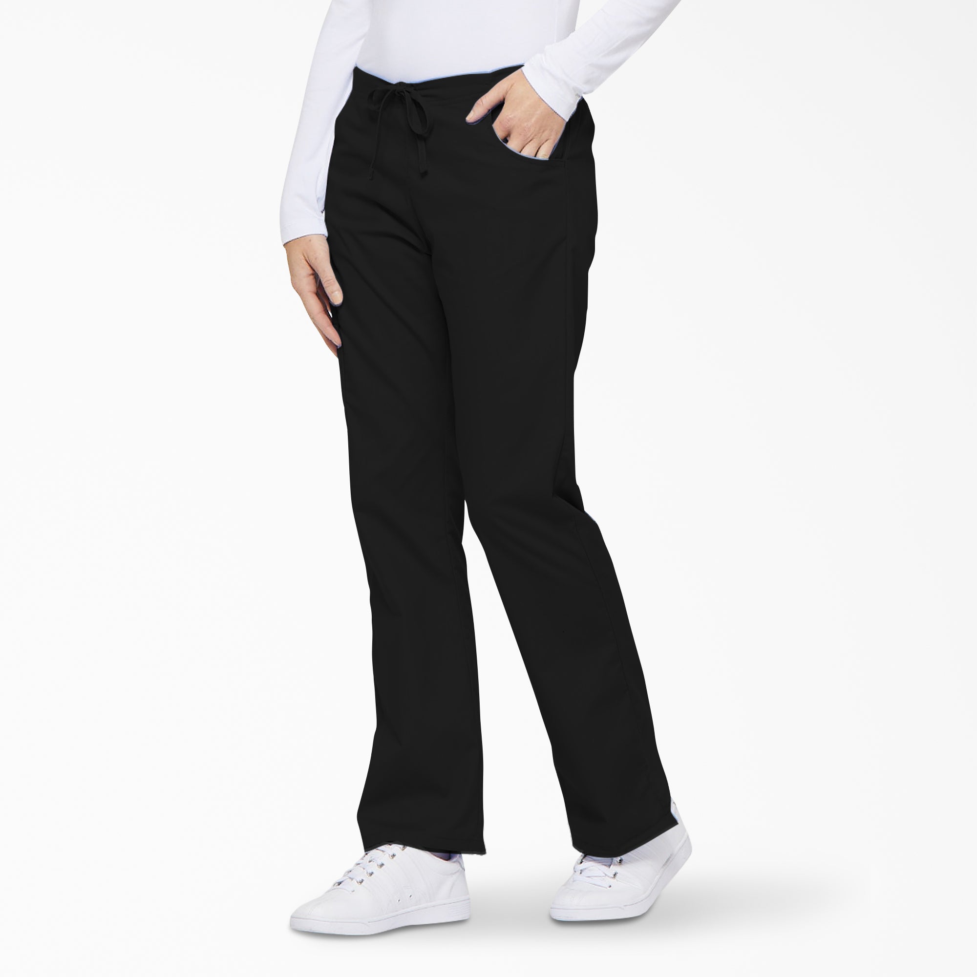 Women's EDS Signature Drawstring Cargo Scrub Pants For Women|Scrubs | Dickies